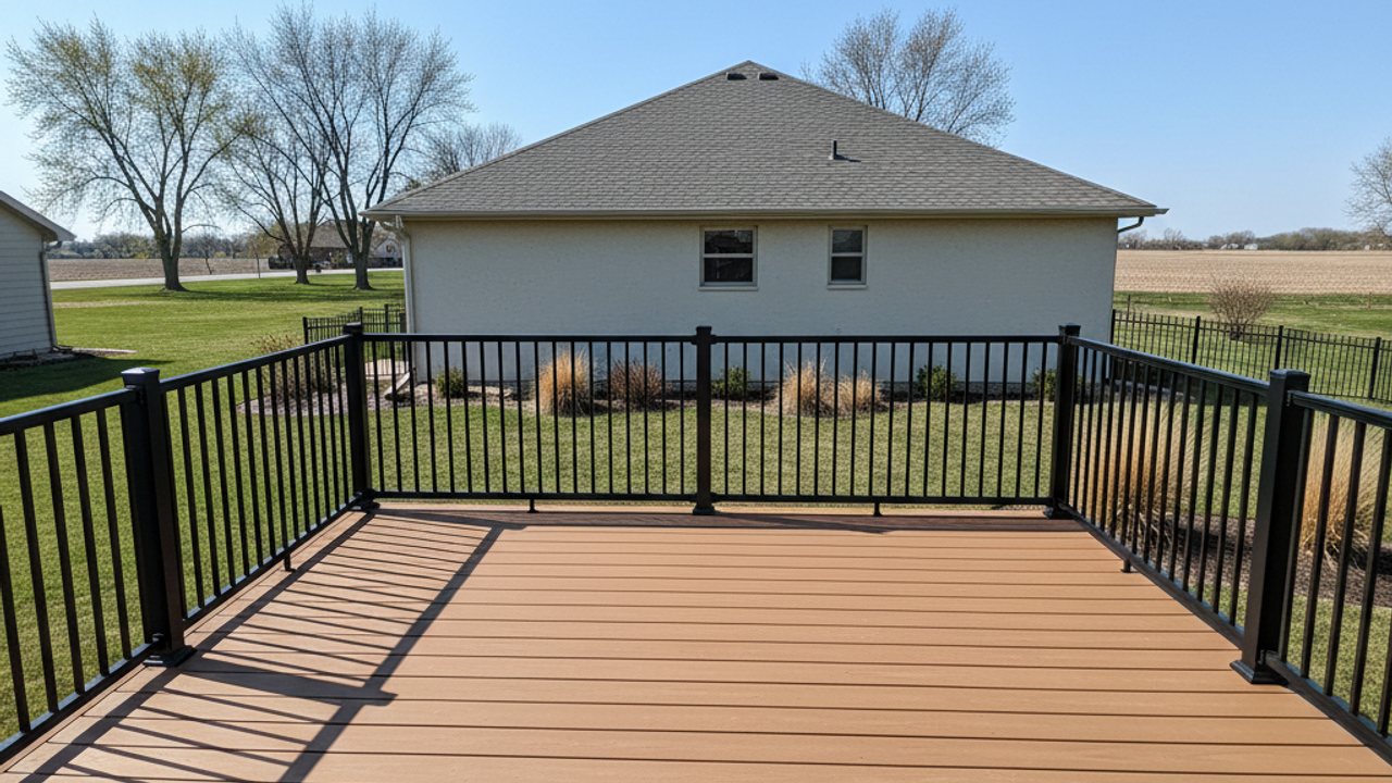Deck Installation completed by Pacific Deck Solutions in Zion, IL